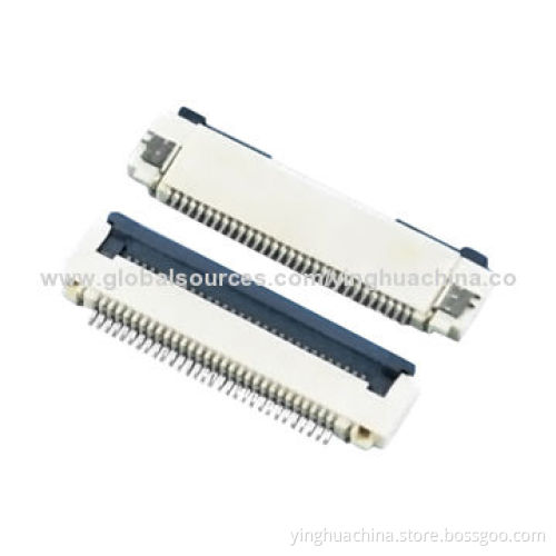 FPC Connectors, 1.25mm ZIF DIP/FFC with Straight/Right Angle/Normal/Reverse Layout Mounting Type